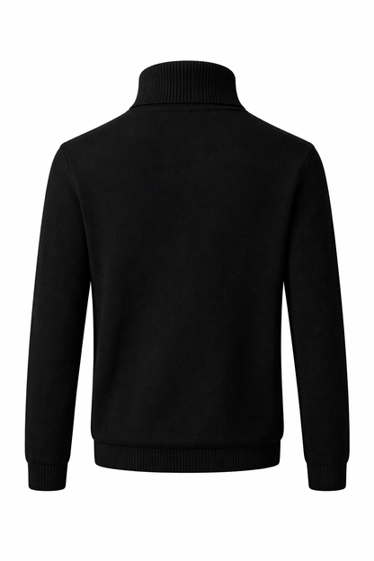 Thermal Knit Turtleneck Sweater – Elegance and Everyday Warmth