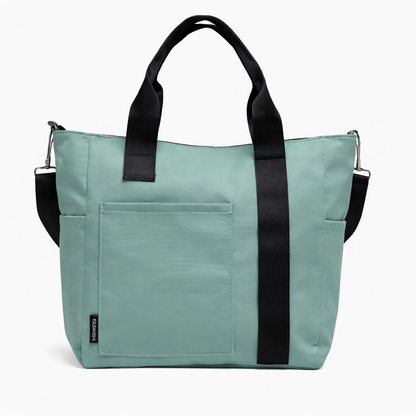 Waterproof Nylon Tote Bag - Sporty Practicality and Urban Style